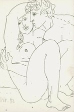 Womacka, Walter (1925 Obergeorgenthal – 2010 Berlin)  „Liebespaar“