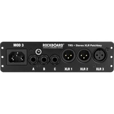 RockBoard MOD 3 V2 TRS & XLR Patchbay für Sänger und Akustikspieler | Neu