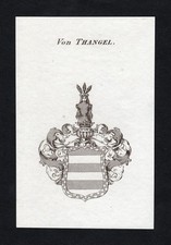 1820 Thangel Wappen Adel coat
