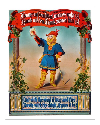 Vintage mittelalter bier toast - mittelalter,
