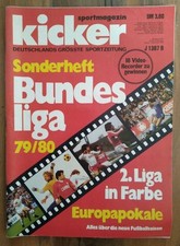 Kicker Sport-Magazin ⚽️ Sonderheft BUNDESLIGA 1979/80 komplett & unbeschnitten 