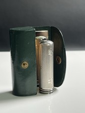 Lippenstifthalter Silber 935 Jugendstil Art Déco mit Etui Spiegel