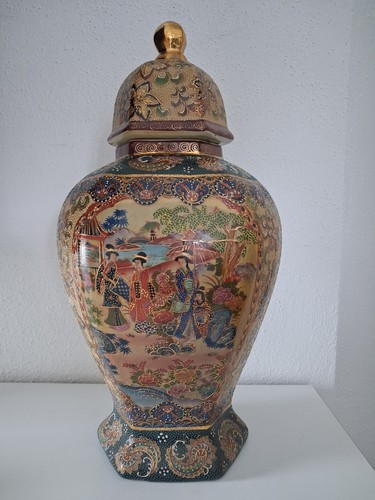 Chinesische bodenvase mit - chinesische,