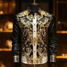 Herren Langarmshirt im Boho