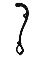 Schwengel schwarz Rosendekor