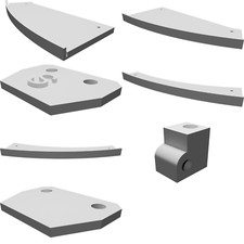 Gehäuseset für Rostock Max