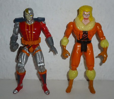 TOY BIZ / 2 ACTIONFIGUREN / MARVEL / DEATHLOK und SABRETOOTH / #671#