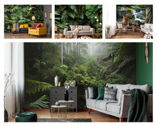 DSCHUNGEL TIERE TIGER Vlies