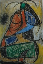 Joan Miro: Frau Surrealistisch