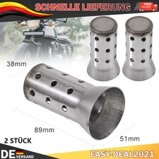 1Paar Motorrad Auspufftopf