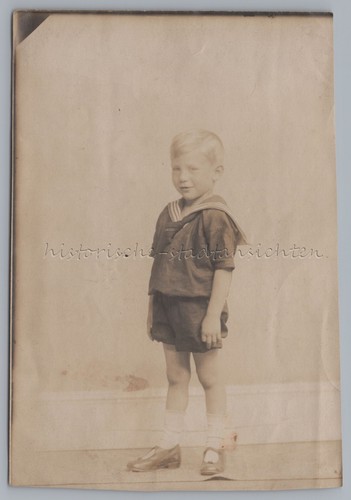 Junge portrait altes foto - junge,