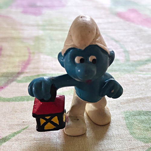 Schlumpf figur mit - Ü-ei,