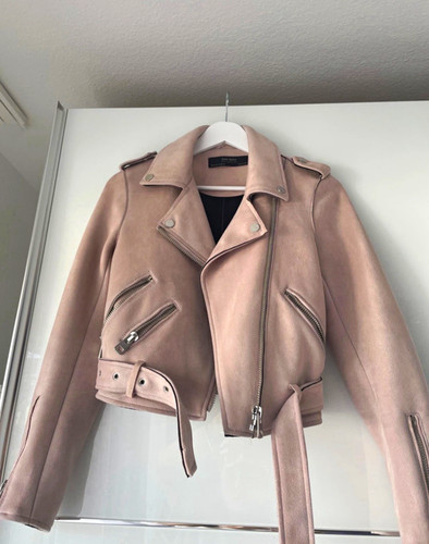 Zara basic damen bikerjacke - zara,