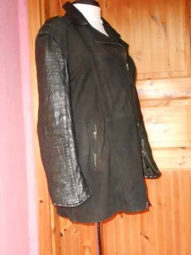 Lederjacke damen lang - lang,