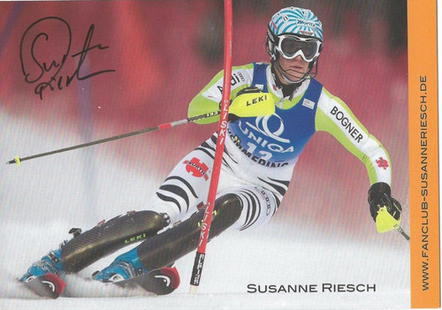 Autogramm susanne riesch - autogramm,