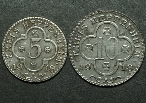 Notgeld 10 pfennig 1918 - &,