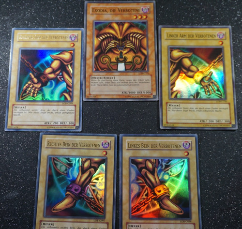 Yugioh exodia die - yugioh, verbotene