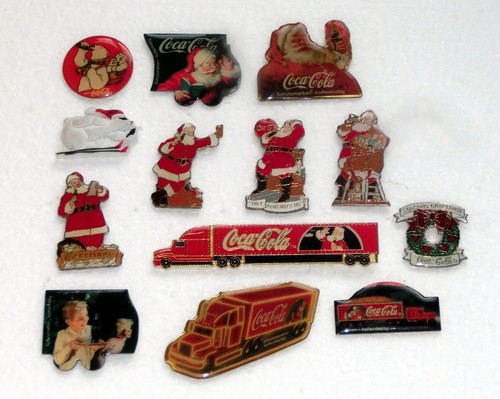 Coca cola coke pins - 13,