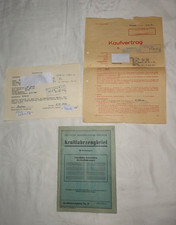 DDR OLDTIMER KRAFTWAGEN AUTO