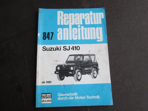 Reparaturanleitung suzuki - reparaturanleitung, sj