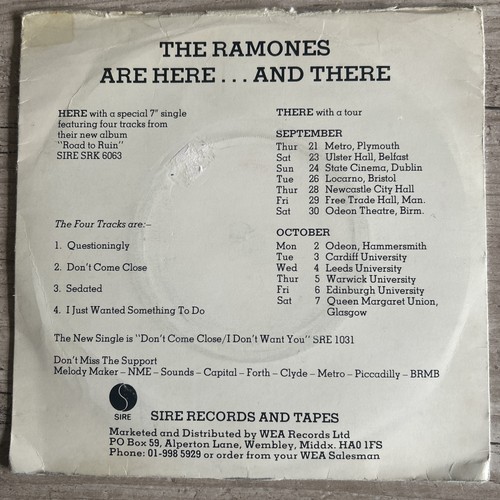The ramones are here - ramones, here…and