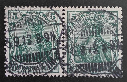 Briefmarke germania - briefmarke,