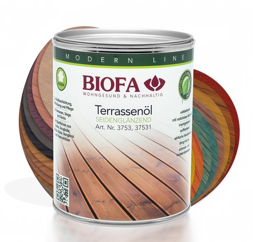 Biofa terrassenöl farbig - biofa,