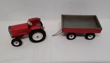 Ddr blech spielzeug traktor - blech,