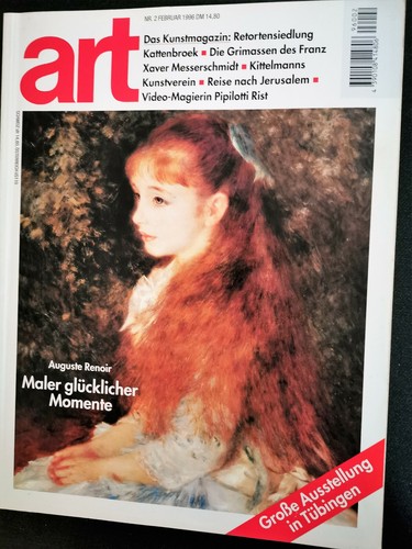 Kunstzeitschrift art ausgabe - art,