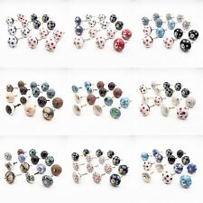 14 X Stück Möbelknopf Griff Beschlag Keramik Kommode farbenfroh 90 SETS  SALE