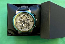 POLICE Uhr BOA 14250X analog Quarz Blau Schwarz PL14250XSRW/61