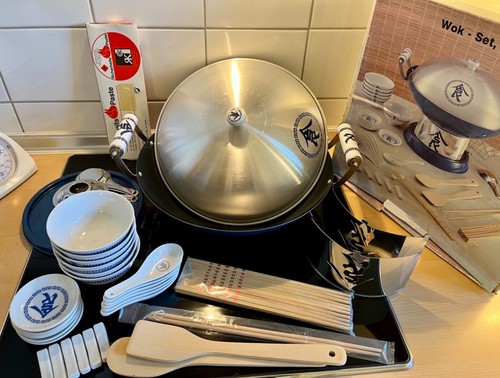 Wok set teilig - wok-set,, teilig,
