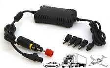 12V 24V -> 11-32V PKW LKW CARADAPTER ADAPTER FÜR  NOTEBOOKS 15V 19V #O297