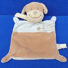 NICOTOY HUND SCHMUSETUCH KUSCHELTUCH SIMBA COMFORTER BRAUN BLAU DOG