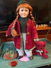 Kim-Puppe aus Porzellan mit