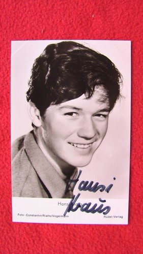 Hansi kraus autogramm signiert - kraus,