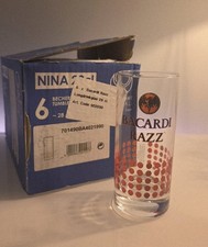 bacardi Razz 6x Longdrinkglas