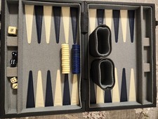 Backgammon Spiel im Koffer