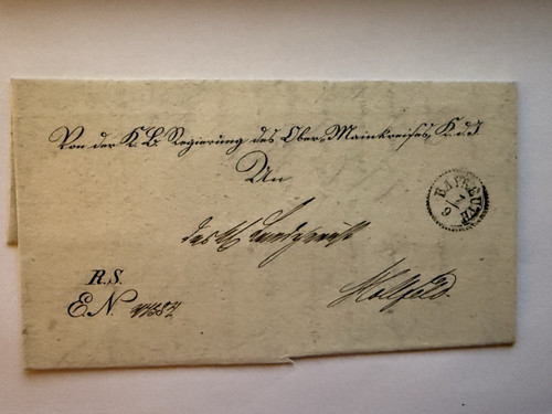 Vorphilatelie brief los - vorphilatelie, brief.