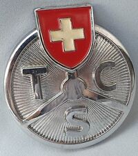 Alte Plakette Grill Badge Oldtimer Touringclub Suisse Schweiz Svizerra TCS RAR