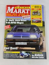 Oldtimer Markt Heft August 8-2000 - Opel Manta Aston Martin DB2 Triumph X 75