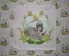  Nyamy Kätzchen Monchhichi Kinder-Bettwäsche rosa Bedding Duvet Fabric 80s
