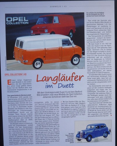 Opel bedford blitz und - opel,