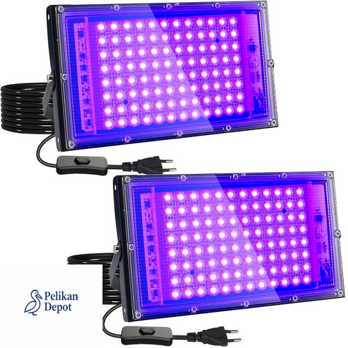 Schwarzlicht strahler 100w - schwarzlicht, uv-strahler