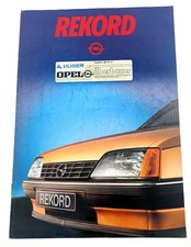Nr. 3374 Autokatalog/Prospekt Opel Rekord Oldtimer