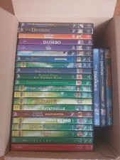 Walt Disney DVD Sammlung 24 Filme, u.a. Die Eiskönigin, Dumbo, Bambi, Rapunzel