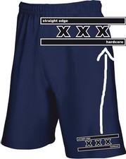 STRAIGHT EDGE  Jam Short Navy