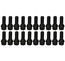 20x Radschrauben Radbolzen M14 x 1,25 28mm Kegelbund SW17 Schwarz