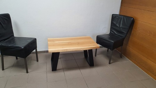 Massiv eichetisch coutchtisch - massiv,