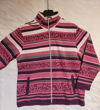 Hausanzug Wellness Relax Anzug Damen Hajo Gr 20/21 40/42k brombeer rosé fast neu